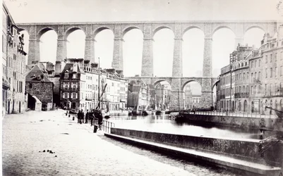 The Viaduct at Morlaix, c.1880